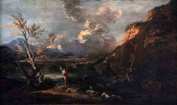 Landscape with Tobit and the Angel